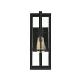 thumbnail image 3 of Ericson 1-Light Outdoor Wall Lantern in Matte Black, 3 of 5