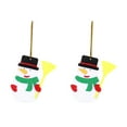 thumbnail image 2 of Decoraciones para Fiestas Navideñas, Adornos con Lazos de Lentejuelas, Adornos Colgantes para El Coche, Adornos Colgantes para El Árbol de Navidad, Adornos para El Árbol de Navidad., 2 of 6