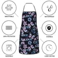 thumbnail image 6 of Disketp Love Butterflies Kitchen Apron with adjustable Aprons for Women with Pockets Cooking Powder Pink Apron, 6 of 7