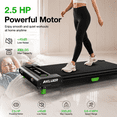 thumbnail image 3 of AKLUER 480L-C Walking Pad with Incline Under Desk Treadmill for Home Office, Max 330 lbs, Remote Control, 2.5HP Portable Folding Treadmill for Jogging, 3 of 6