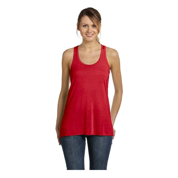 Bella Canvas Women's Merrowed Bottom Racerback Tank Top, Style B8800