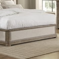thumbnail image 3 of Town and Country Queen Shelter Bed in Dusty Taupe, 3 of 4