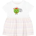 thumbnail image 3 of Inktastic Olive You Girls Baby Dress, 3 of 5