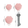 thumbnail image 6 of Mightlink Pet Canned Spoon Adorable Lovely Paw Design Multifunctional Wide Application Tableware Tool Silicone Cat Food Can Lid Cover Spoon for Kitten, 6 of 7