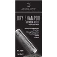 thumbnail image 1 of Ambiance Natural Dry Shampoo Powder Refill para cabello negro - Champú teñido tamaño viaje sin aerosol - No tóxico libre de benceno - Volumen refresca el cabello graso y cubre las raíces entre colorac, 1 of 5