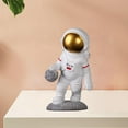 thumbnail image 7 of Handmade Polyresin Spaceman Statue Bookshelf Tabletop Outer Space Astronaut Action Figure Sculpture Standing Décor CollectiblesEducational Toy , Grip a St, 7 of 7