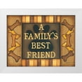 thumbnail image 1 of Lewis, Kim 18x15 White Modern Wood Framed Museum Art Print Titled - Best Friend, 1 of 4