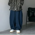 thumbnail image 2 of CENL Mens Straight Jeans Blue Loose Trousers Neutral Y2K Streetwear Casual Wide Pants, 2 of 5