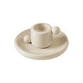 thumbnail image 1 of Portavelas cónico de cerámica con mango, soporte para velas, decoración decorativa de estilo nórdico para decoración de baño, versátil Estilo C, 1 of 9