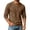 Brown_#02, variant on Sewkxo Men's Henley Shirts Corduroy Long Sleeve Button T-Shirt Casual Lightweight Pullover Shirt,Beige XL