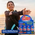 thumbnail image 7 of Vitamin Energy B12 Extra Strength Shot, Açaí Pomegranate, 24 Pack – 260mg Natural Caffeine, 11,000% DV B12 & B6, Zero Sugar, 1.93 fl oz, 7 of 7