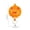 Yellow, variant on Cadancy Halloween Pumpkin Projection Lights USB Rechargeable LED Hanging Lanterns with Bat Pattern Spooky Outdoor Decor for Yard Porch Garden Party Decorations