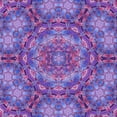 thumbnail image 1 of Ahgly Company Machine Washable Indoor Square Transitional Bright Purple Area Rugs, 4' Square, 1 of 7