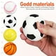 thumbnail image 4 of KAKOWELY 12 pelotas antiestrés deportivas para apretar, pelotas antiestrés, pelotas de ejercicio para fiestas con temática deportiva y actividades en el aula., 4 of 4