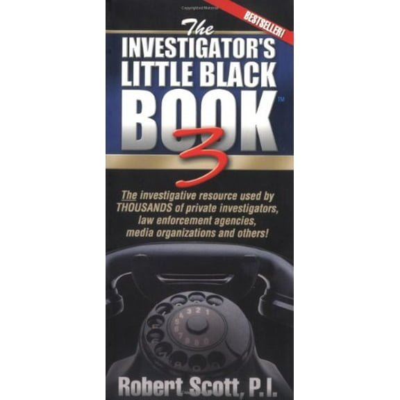 Pre-Owned The Investigator's Little Black Book 3 (Paperback) 0965236943 9780965236942