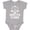 AC-Heather Grey, variant on Lawyer Daddys Little Co Counsel Boys or Girls Baby Bodysuit