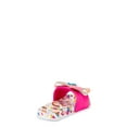 thumbnail image 3 of JoJo Siwa Girls' Neon Soccer Slides with Grosgrain Print, 3 of 6