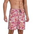 thumbnail image 2 of Fotbe Sweet Pantalones Cortos de Pijama para Hombre, Ropa de Dormir, Pantalones de Pijama Cortos para Hombre-Medium, 2 of 6