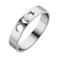 thumbnail image 5 of Sun Moon Stars Ring Stainless Steel Minimalist Sky Jewelry for Women, 5 of 5
