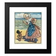 thumbnail image 2 of Frank Arthur Nankivell 12x14 Black Modern Framed Museum Art Print Titled - Oh, Mother, May I Go Out to Swim (1906), 2 of 5