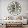 thumbnail image 3 of Designart 'Farmhouse Horse' Farmhouse wall clock, 3 of 4