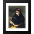 thumbnail image 2 of John Bagnold Burgess 12x14 Black Modern Framed Museum Art Print Titled - A Spanish Beauty (1875), 2 of 5