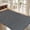 Grey And Black, variant on Woven Textured Washable Area Rug, Non Slip Pet Friendly Rug, Stain Resistant Low Pile Indoor Carpet for Living Room Bedroom Kitchen, Durable Absorbent Non-Shedding Rug for High Traffic Areas