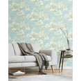 thumbnail image 5 of NextWall  Cherry Blossom Grove and Stick Wallpaper 20.5 in. W x 18 ft. L - Blue Mist & Green Tea, 5 of 7