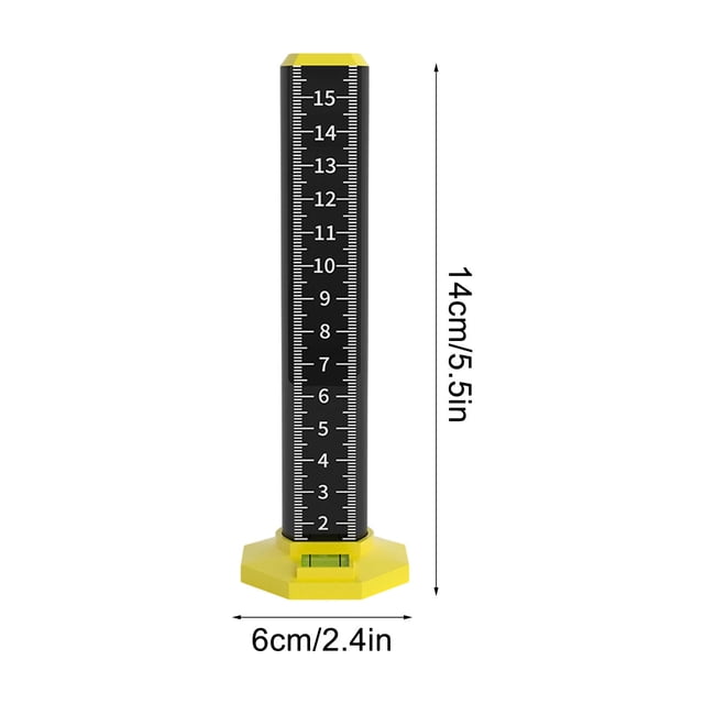 Birdeem Leveling Tool for Tile Installation, Ceiling Floor Leveling Gauge, Construction Alignment Ruler with Scale for Wall Tiling Home Improvement Projects