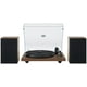 thumbnail image 1 of Tocadiscos Crosley C62C con sistema HiFi, tocadiscos, color nogal, 1 of 9