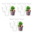 thumbnail image 3 of Masteelf 12 Pcs  Flower Pots  Garden Pots Plastic Planters Plant Pots Planting Pots Strawberry Planter Home Decors 0.15 Gallon, 3 of 8