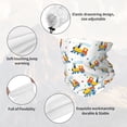 thumbnail image 3 of Neck Gaiter Face Cover Scarf, Geometric Train Pattern Soft Face Sun Mask Cover Scarf Headband Cooling Sweat Absorbing Bandanas Hiking Cycling Running, 3 of 7