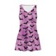 thumbnail image 3 of Vestido de Verano para las Mujeres Impresión de la Moda Bolsillo sin Mangas Cuello en V, Vestido Casual para la Playa Y Diario, 3 of 6
