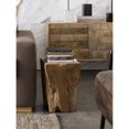 thumbnail image 3 of Moe's Home Teak Wood End Table in Natural, 3 of 12