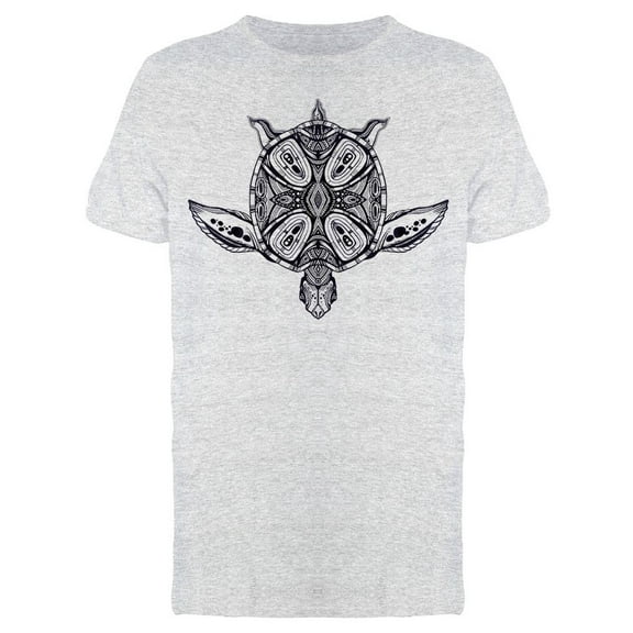 Ornate Tribal Sea Turtle Tee Men's -Image by Shutterstock