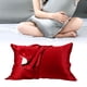 thumbnail image 4 of Funda de almohada multicolor de poliéster, funda de almohada de repuesto para cama, accesorios para ropa de cama, rojo Advancent HA7061-06B, 4 of 7