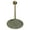 Brass, variant on Kingston Brass K236K23 Trimscape 7-3/4 Inch Round Raindrop Brass Shower Head with 17-Inch Ceiling Mount Shower Arm in Antique Brass
