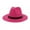 Hot Pink, variant on CHWGFWL Fedora Hats for Women Mens Beach Hat Men & Women Vintage Wide Hat With Belt Buckle Adjustable Outbacks Hats Mens Beach Hat Womens Cowboy Hat(Khaki,One Size)
