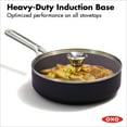 thumbnail image 7 of OXO 16.97'' Aluminum Saute Pan Jumbo Cooker with Lid, 7 of 7