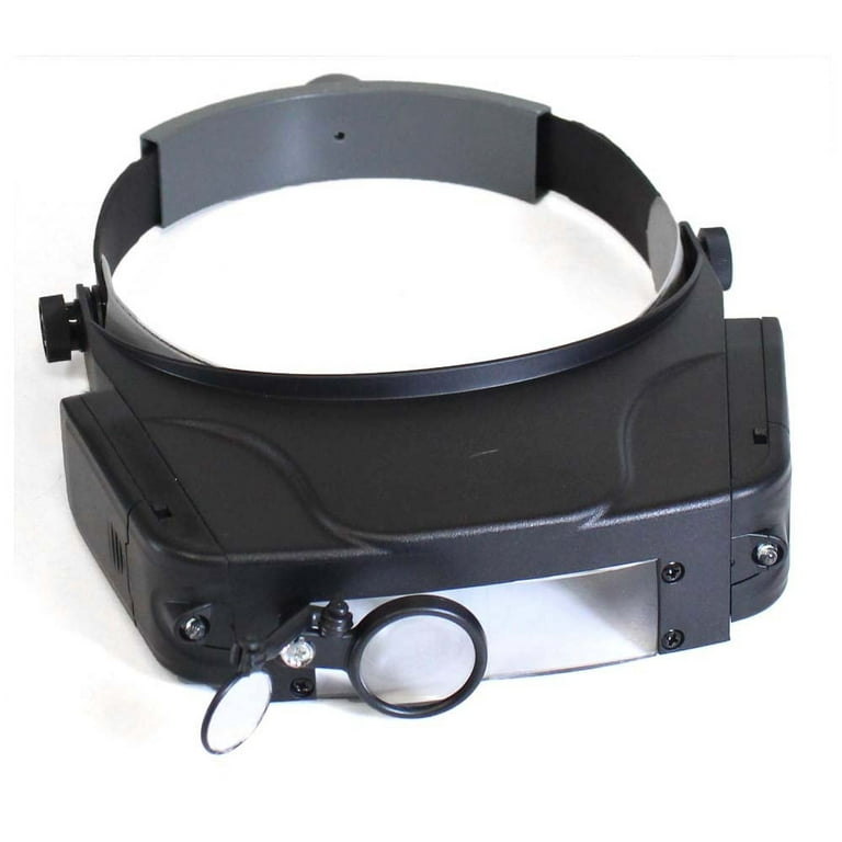 Two Way Adjustable LED Illuminating Headband Magnifier | Esslinger