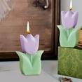 thumbnail image 6 of IPEWLEX Tulip Scented Candles, Handmade Aromatherapy, Wholesale DIY Gifts, 3.5x2.5x0.9 in, Red/Yellow/Purple/Pink/White, 6 of 6