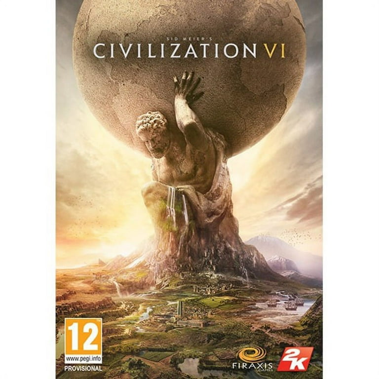 【PC】シヴィライゼーション6 Sid Meier's Civilization VI, 2K, PC, 710425418297 - Walmart.com