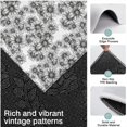 thumbnail image 3 of White Daisy Pattern Kitchen Rugs Sets Of 3,Kitchen Runner Rugs Non Skid Washable,Decorative Kitchen Floor Mats for Kitchen,Sink,Laundry,17"x30"+ 17"x47" + 17"x59", 3 of 6