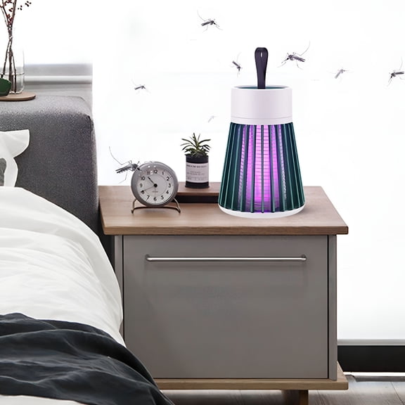 HIBIBUD Mosquito Zapper,Bug Zapper Outdoor with LED Light,Portable Cordless,USB Charging and Low Noise