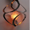 thumbnail image 4 of Carillón de viento solar al aire libre interior, luz LED solar colgante de carillón de viento, colorido decorativo móvil impermeable carillón de viento espiral lámpara giratoria para el hogar, patio,, 4 of 5
