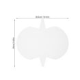 thumbnail image 2 of WRITWAA 4Pcs White Plastic Canvas Sheets Kit for DIY Bag Weaving and Embroidery Craft Projects, 2 of 8