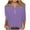 Purple, variant on Summer Clothes for Women Over 50 Shorts Womens Blouses Casual Work Womens T Shirts Loose Fit Graphic