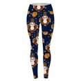 thumbnail image 2 of Thanksgiving Leggings for Women 2025 High Waisted Festive Graphic Breathable Tights Workout Yoga Pants, 2 of 5
