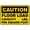 Warning Sign 1, variant on Caution Foot Protection Required No Tennis Or Open Toed Shoes Sign, 8"x12" Tin Wall Decor, Great for Garden and Yard Safety Alert