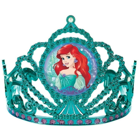 Little Mermaid Electroplated Tiara (Each) - Party Supplies